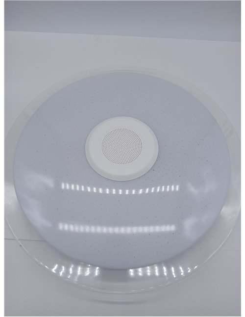M Ledme - Plafón de Techo LED Magic Regulable de 25W, Temperatura y color de luz Personalizable RGB+CCT, Ángulo 180º, IP20, con 