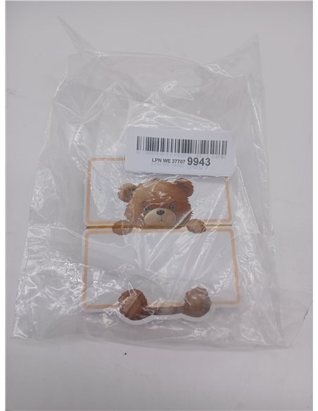80 unidades de marcadores de sitio, tarjetas de osito para bautizo, bautizo, nacimiento y cumpleaños. Tarjetas plegables decorat