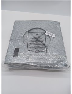 Lionto Cueva de Fieltro para Gatos, Suave Estantería 33x37x33 cm, Sin Almohada, Gris Claro 2