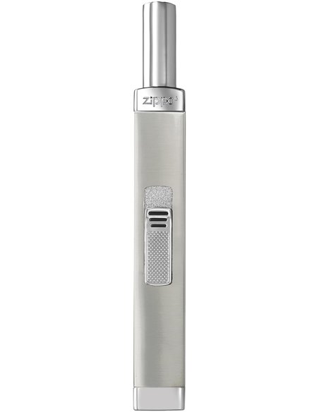 Zippo Encendedor Velas – Chrome Brushed – Recargable con Gas – Encendido Soft-Touch – Encendedor-Cocina Largo Resistente al Vien