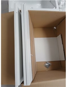 Negrari Lavadero de resina, resistente a los ácidos de uso común, resistente a la humedad, kit de desagüe incluido, interior y e 2
