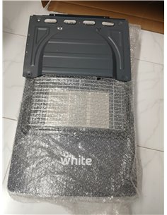 White by Brigros DA-201 - Estufa de gas plegable, infrarrojos, encendido piezoeléctrico, apta para GLP/butano/propano, compartim 2
