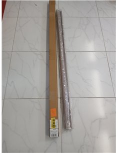 Blindecor Ara | Estor enrollable translúcido liso - Gris plata, 110 x 175 cm (ancho por alto) | Tamaño de la Tela 107 x 170 cm | 2