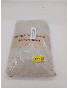 Colcha cama y colcha multiusos para sofás, colchas blancas. Plaid multiusos, cubre sofá, tejido resistente y de calidad, hecho e 2