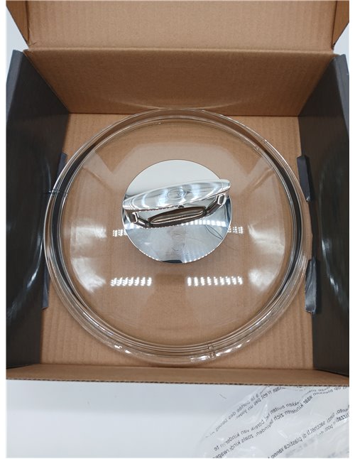 Rösle Borosilikat Glasdeckel 24 cm Tapa de Cristal
