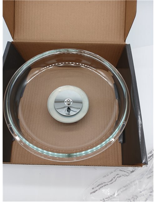 Rösle Borosilikat Glasdeckel 24 cm Tapa de Cristal