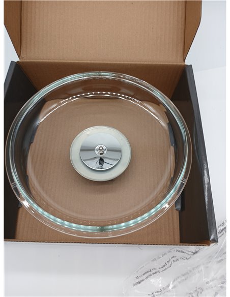 Rösle Borosilikat Glasdeckel 24 cm Tapa de Cristal