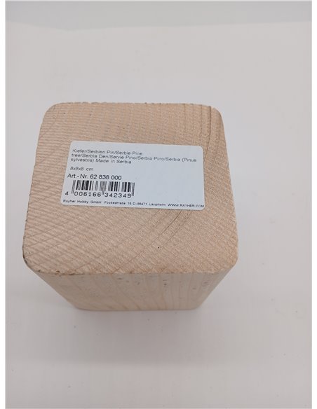 Rayher 62838000 Base Legno, 8 cm