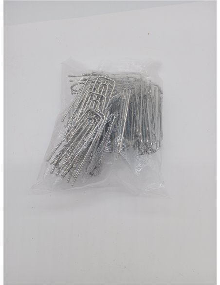 40 Pz Ganchos de Pliegue de Cortina, 6.8cm Acero Inoxidable Ganchos para Cortinas de Riel, Ganchos de Metal para Cortinas para C