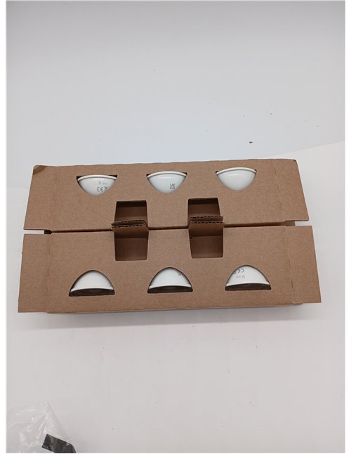 Amazon Basics Bombilla de luz puntual GU5.3 tipo LED MR16 de 4.5 W (equivalente a 35 W), blanco cálido, no regulable, paquete de