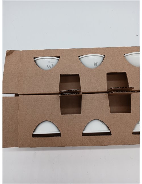 Amazon Basics Bombilla de luz puntual GU5.3 tipo LED MR16 de 4.5 W (equivalente a 35 W), blanco cálido, no regulable, paquete de