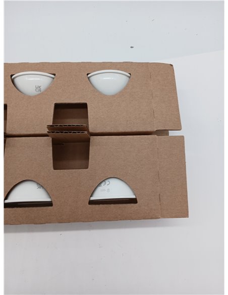Amazon Basics Bombilla de luz puntual GU5.3 tipo LED MR16 de 4.5 W (equivalente a 35 W), blanco cálido, no regulable, paquete de