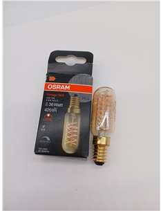 OSRAM Tubo LED Vintage 1906 T26 Espiral, 4,8 W, E14, dorado, transparente, recomendado para iluminación de aparadores, vitrinas  2