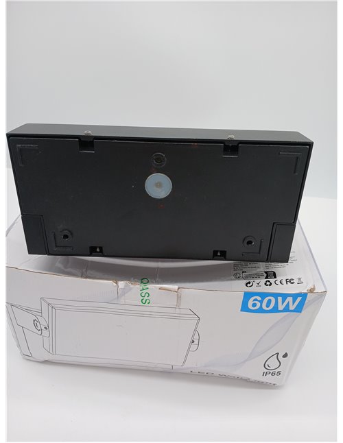ledmo 60W LED Apliques Pared Exterior Interior 360° Rotación Negra Lámpara de Pared para Entrada Terraza Pasillo Focos LED Exter