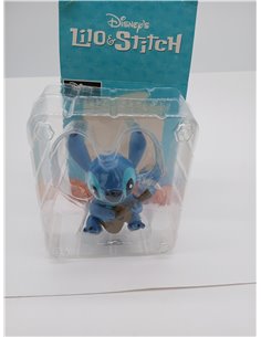Enesco Disney Showcase Mini Figurina de Lilo y Stitch con Guitarra, 2.5 pulgada, Multicolor