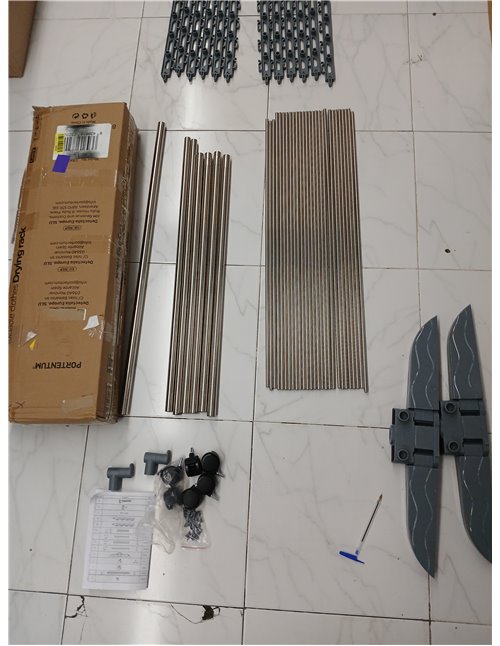 PORTENTUM Tendedero Vertical Plegable 14 cm – 5 Niveles y 58 Ganchos para Perchas – hasta 40 kg – Tenderete 24 Barras de Secado 