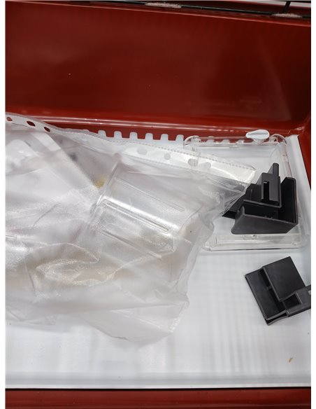 Ferplast Jaula Rectangular para pájaros exóticos y Canarios Rekord 3, con Accesorios y comederos giratorios, Robusto Alambre Pin