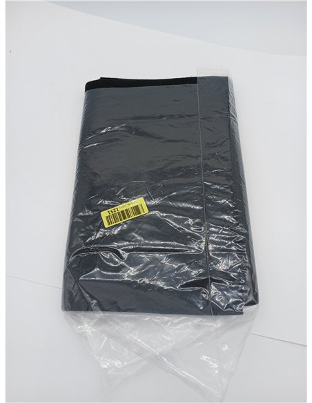 PA-tela de rejilla de fieltro negro 150 x 75 cm