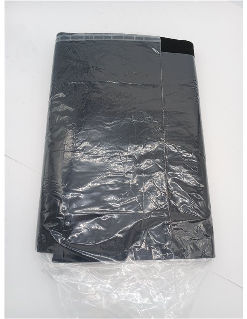 PA-tela de rejilla de fieltro negro 150 x 75 cm