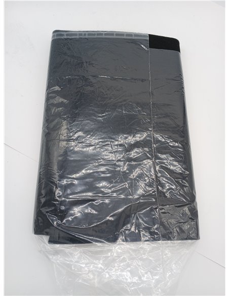 PA-tela de rejilla de fieltro negro 150 x 75 cm
