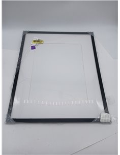 Giftgarden Marco 40x50cm, Marcos de Fotos Negro de PVC, Perfecto para Enmarcar Paisajes, Retratos, Obras de Arte y Fotografías, 