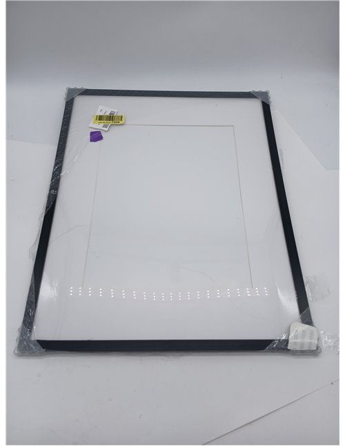 Giftgarden Marco 40x50cm, Marcos de Fotos Negro de PVC, Perfecto para Enmarcar Paisajes, Retratos, Obras de Arte y Fotografías, 