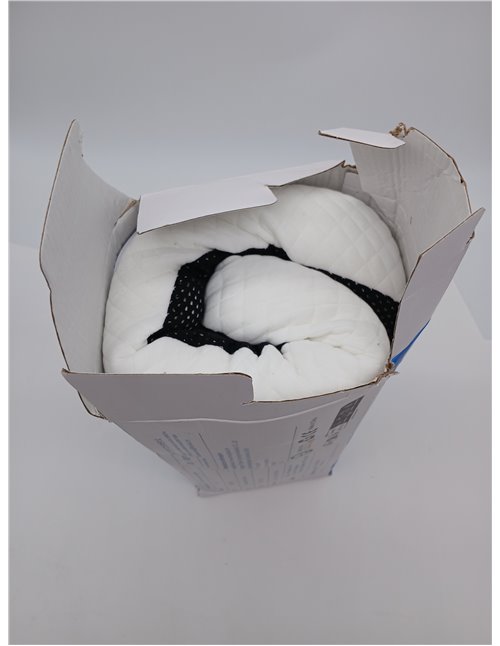 HOMCA Almohada Cervical de Espuma Viscoelastica, Almohada Ortopedica para Soporte de Cuello, Almohadas Ergonómico para Dormir de