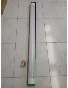 V-TAC Pantalla LED Luminaria 120 CM - 40W - Chip Samsung - Lámpara Rectangular 4300 Lumen IP20 para Pared, Garaje, Tienda - Tubo 2