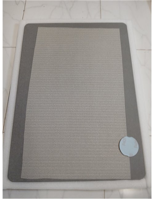 Alfombra de baño Relaxdays de sílice, 50 x 70 cm, Absorbente, Secado rápido, Antideslizante, Gris