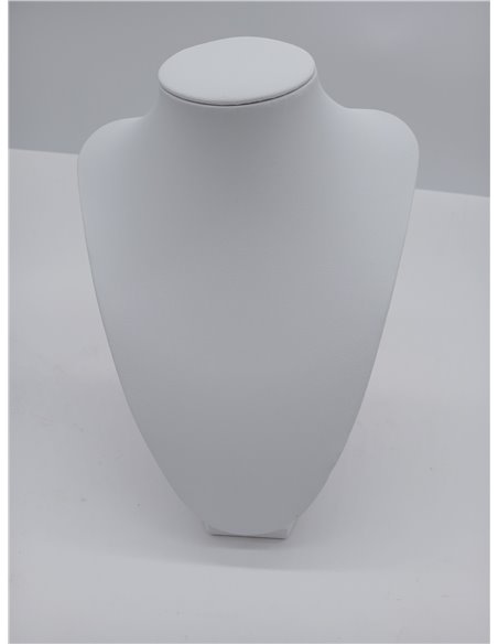 R&F srls Plain white neck display holder necklace jewellery necklace