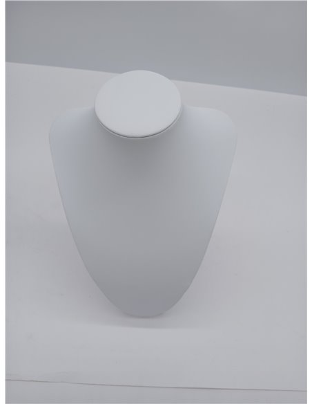 R&F srls Plain white neck display holder necklace jewellery necklace