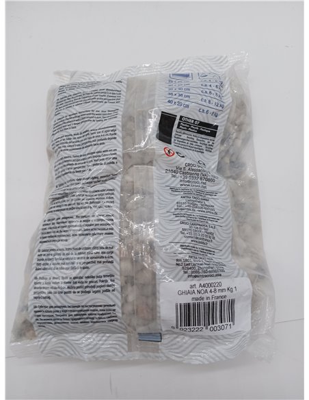Amtra Wave Noa Grava, 1 kg, Blanco