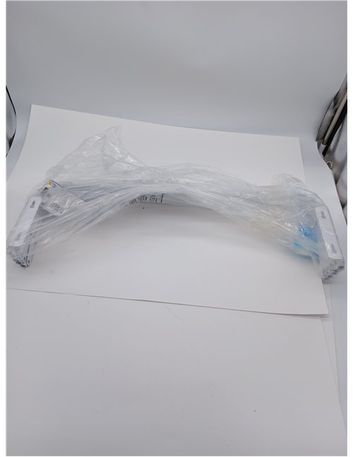 MSV Tendedero Extensible Plegable metalico de Pared 60CM Blanco