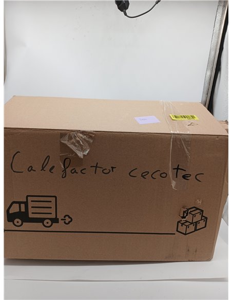 Cecotec Ceramic Wall Heater with LED Display and Remote Control Ready Warm 5310 PowerBox Ceramic. 2000W, 3 Modes, 24 Hour Timer,