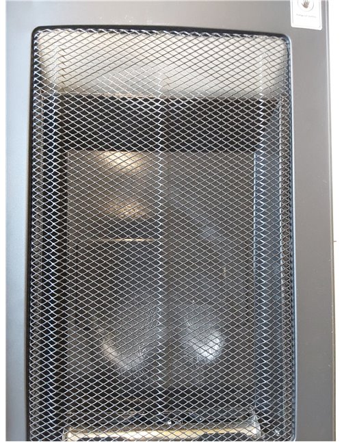 Cecotec Estufa de Gas de Llama Azul Plegable ReadyWarm 4200 BlueFlame Foldable. 4200 W, 2 Niveles de Potencia, Encendido Piezoel