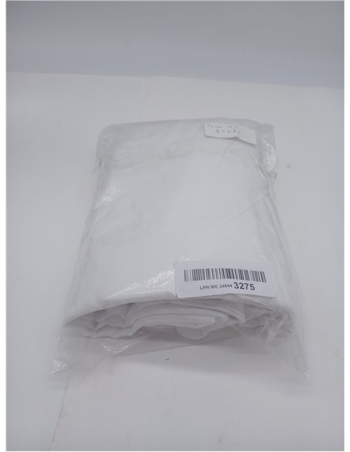 Funda de Cojin blanca 80 x 80 cm 