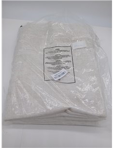 Juego de cortinas beige 260 x 140 