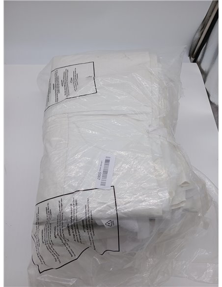 Recubrimiento para carpa color blanco, de 3 x 3 metros. 