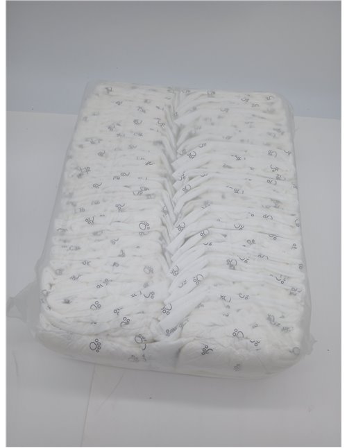 Amazon Basics Pañales Desechables para Perros Macho, S, Paquete de 50, Color Blanco