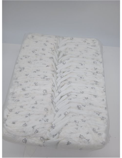 Amazon Basics Pañales Desechables para Perros Macho, S, Paquete de 50, Color Blanco
