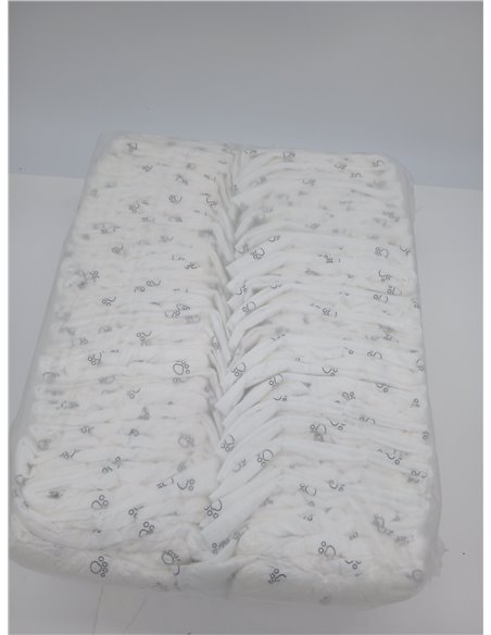 Amazon Basics Pañales Desechables para Perros Macho, S, Paquete de 50, Color Blanco