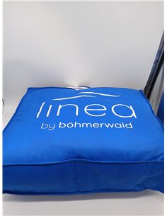 LINEA by böhmerwald Comfort - Edredón de plumón cálido y Suave, 135 x 200 cm, 90% plumón y 10% Plumas de Clase 1, Apto para alér 2