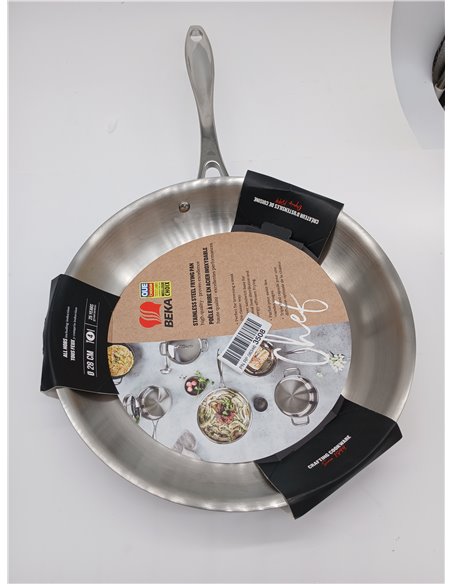 Beka Chef Frying Pan Stainless Steel 28 cm