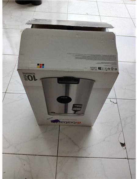Brabantia NewIcon - Cubo de basura de pedal de 20 litros, color negro mate