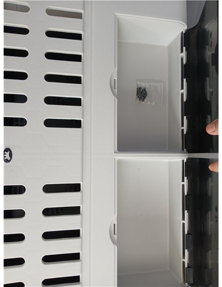 Ferplast Transportín Perro Coche, Atlas Car 100, Puerta Corredera Doble con Cerradura de Seguridad, Alfombrilla de Drenaje inclu