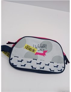 Roll Road Teckel Estuche Escolar, Estuche infafntil, Fabricado en Poliéster, Triple Compartimento para Mejorar la organización,  2
