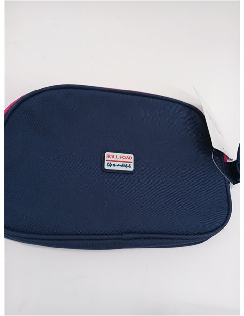 Roll Road Teckel Estuche Escolar, Estuche infafntil, Fabricado en Poliéster, Triple Compartimento para Mejorar la organización, 