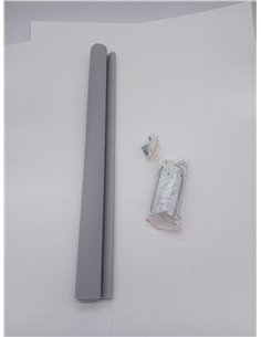 Gardinia, Deco Company Estor Opaco para Ventana sin taladrar, Color Gris Claro, 60 x 150 cm 2