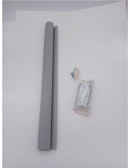 Gardinia, Deco Company Estor Opaco para Ventana sin taladrar, Color Gris Claro, 60 x 150 cm