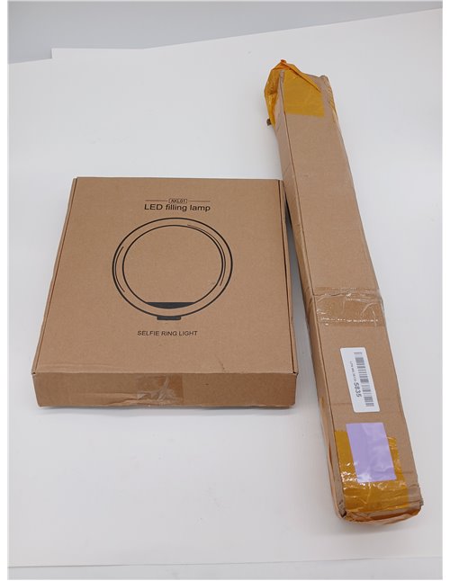 Aro de Luz con Tripode, 10" Ring Light con Control Remoto 3 Modos 10 Brillos Regulables Anillo de Luz para TikTok, Maquillaje, S